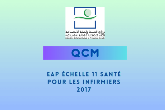 QCM échelle 11 santé EAP 2017